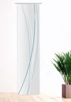 Linea greyblue vario dark rechts, Flächenvorhang Einzel